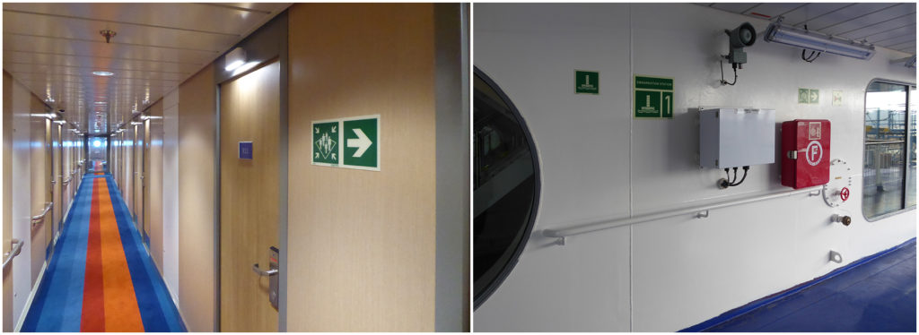 A Sign System Aligned with the Escape- and Embarkation plan by T-ISS Safety Suppliers