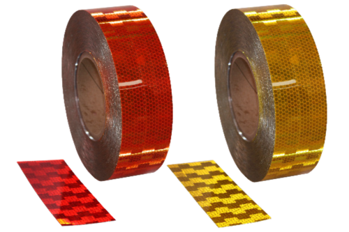 Marine Reflective Tape Red & Yellow T-ISS Safety Suppliers