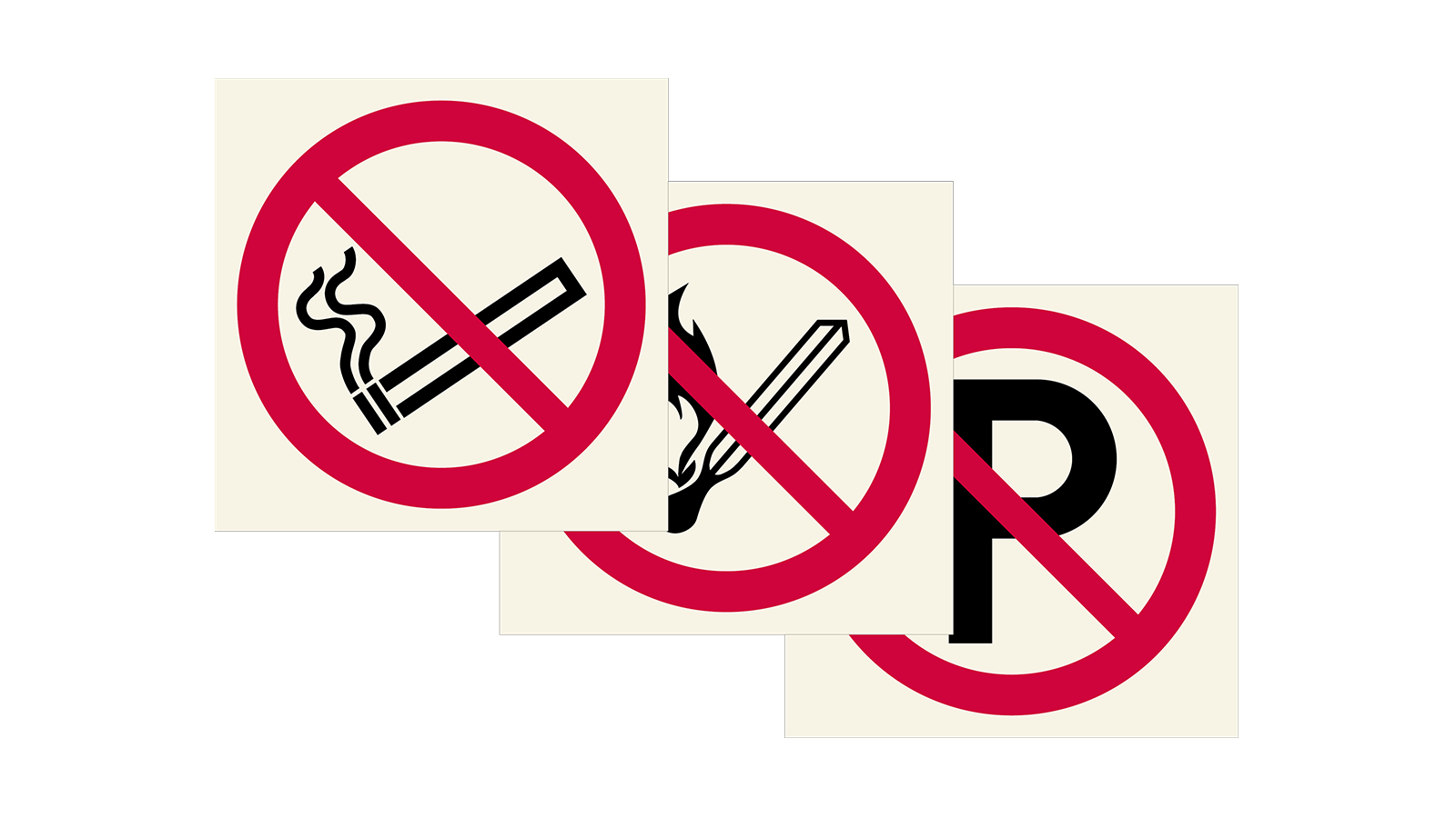 Prohibition Signs