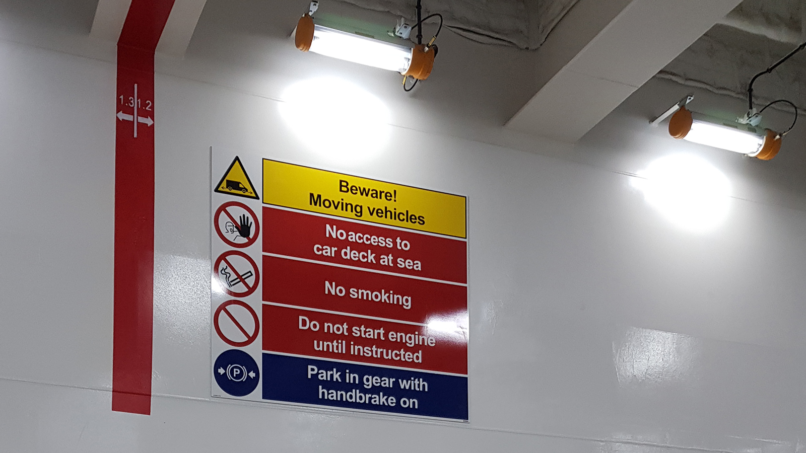Car Deck Signs