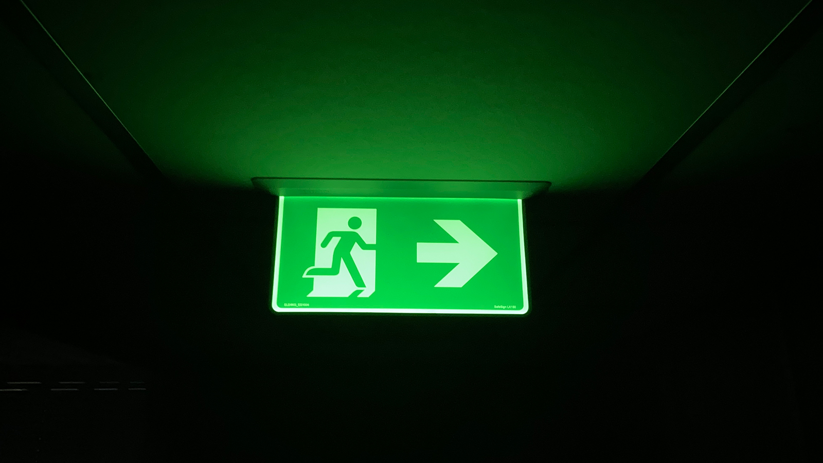 SafeSign LED Escape Sign